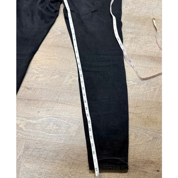 Mudd Button Fly Black Jeggings Stretchy Pockets Size 15 - Picture 8 of 8